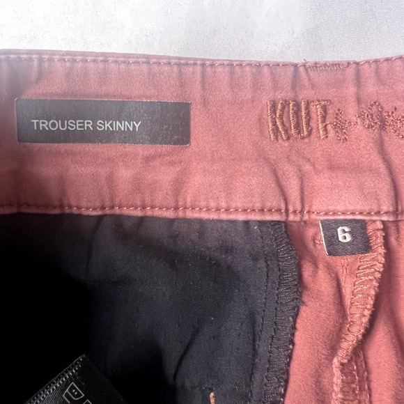Kut From The Kloth Pants Womens 6 32x28‎ Trouser Skinny Business Casual Academia - Picture 6 of 11